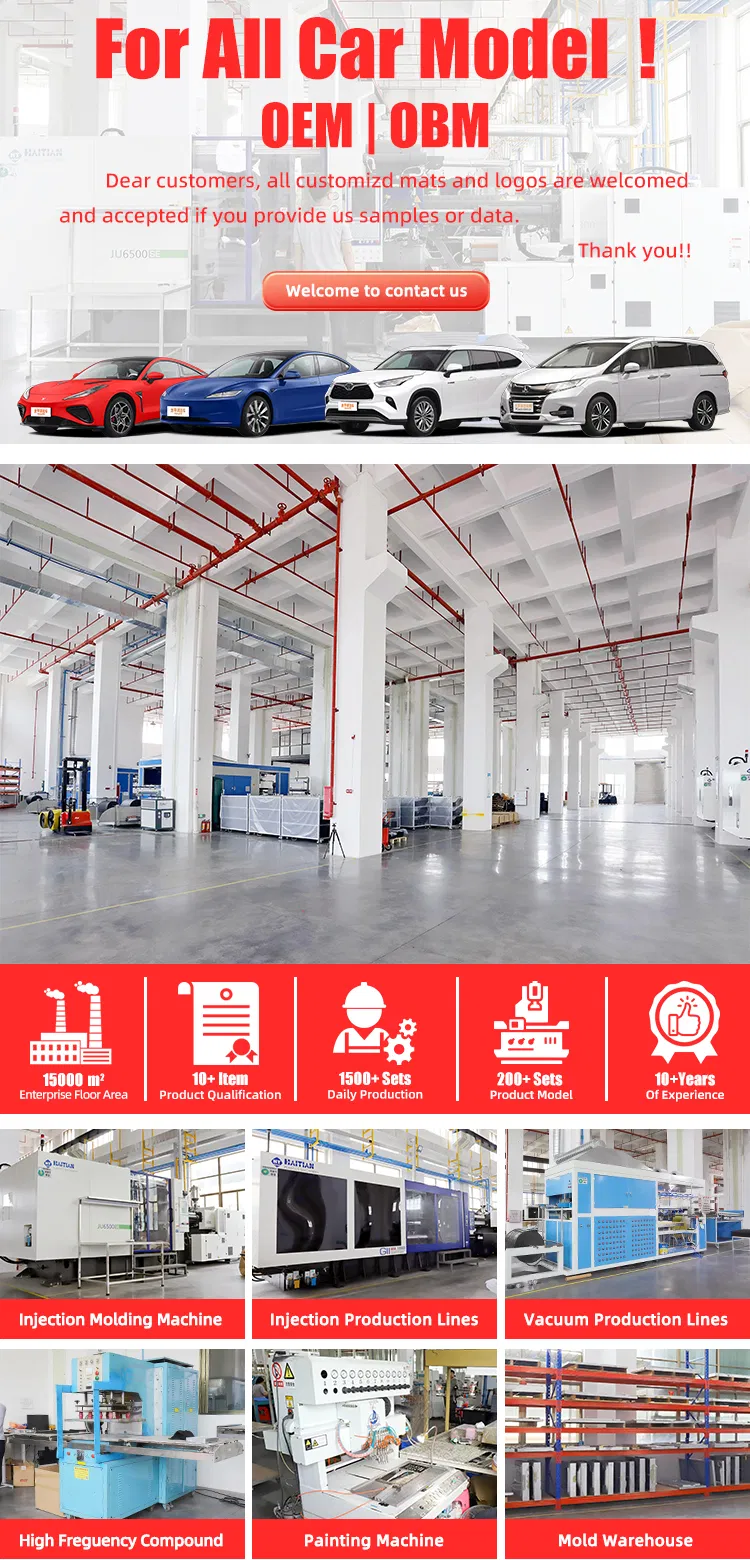 Alfombrilla de suelo para Byd Atto 3 2023 Alfombra Yuan Plus