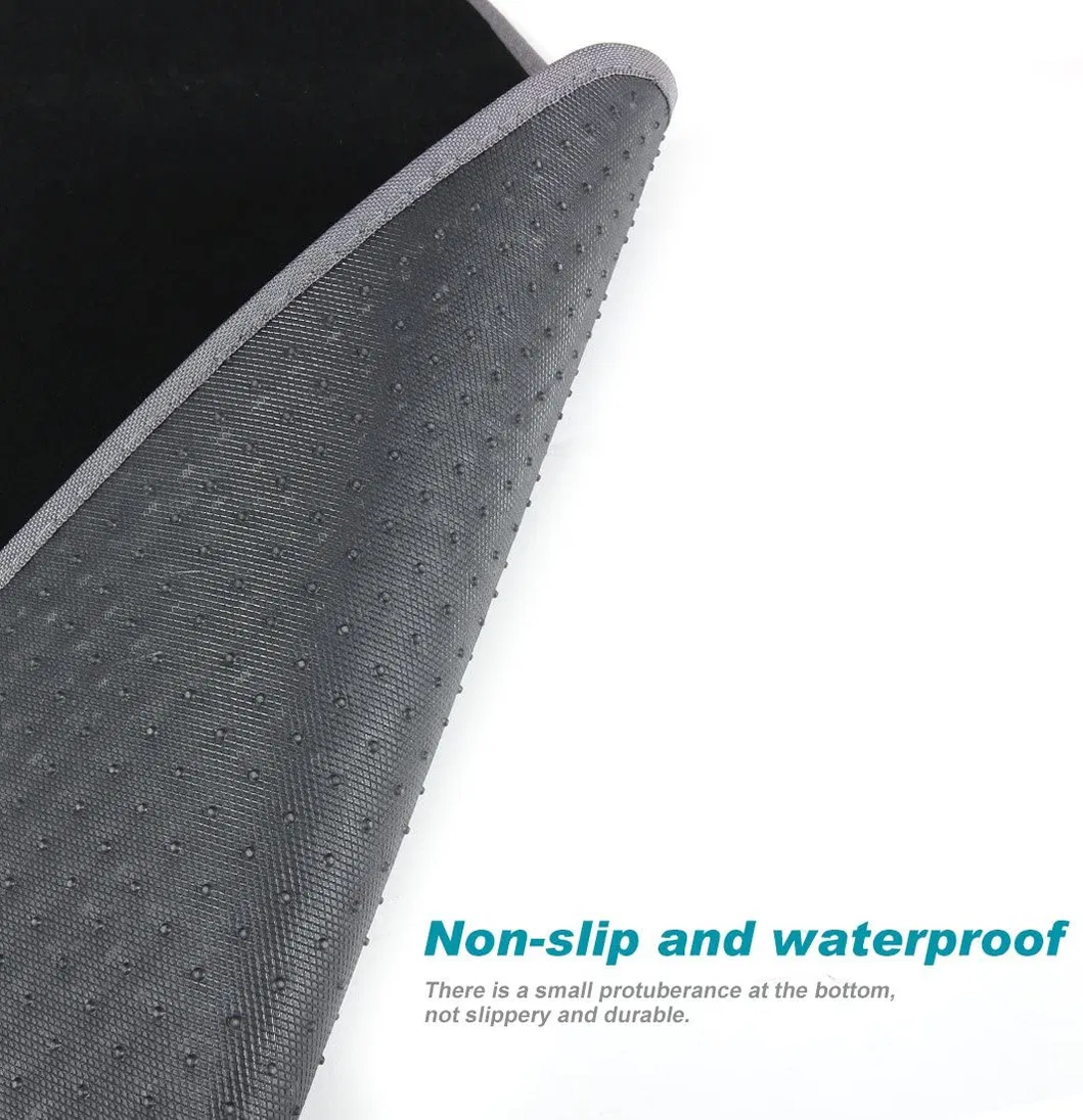 4 Juego de Alfombrillas de Piso para Coche - Protección Pesada de Goma para Todas las Climas para Todos los Vehículos, Negro Jet