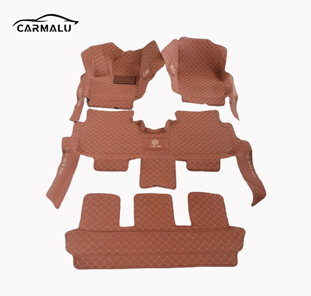 Mats de auto de lujo bordados personalizados premium para coches