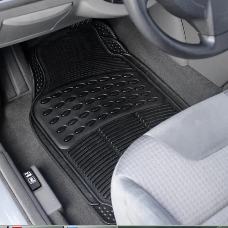 Mats de suelo de goma para coches universales antideslizantes