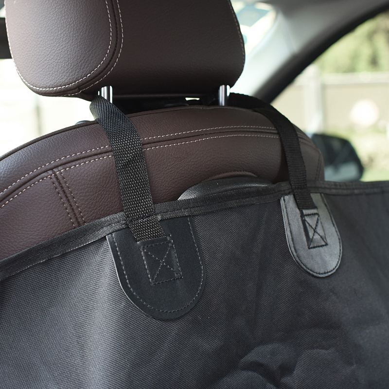 Manta para mascotas de coche personalizada, plegable y portátil, cubierta para el asiento trasero del coche para perros