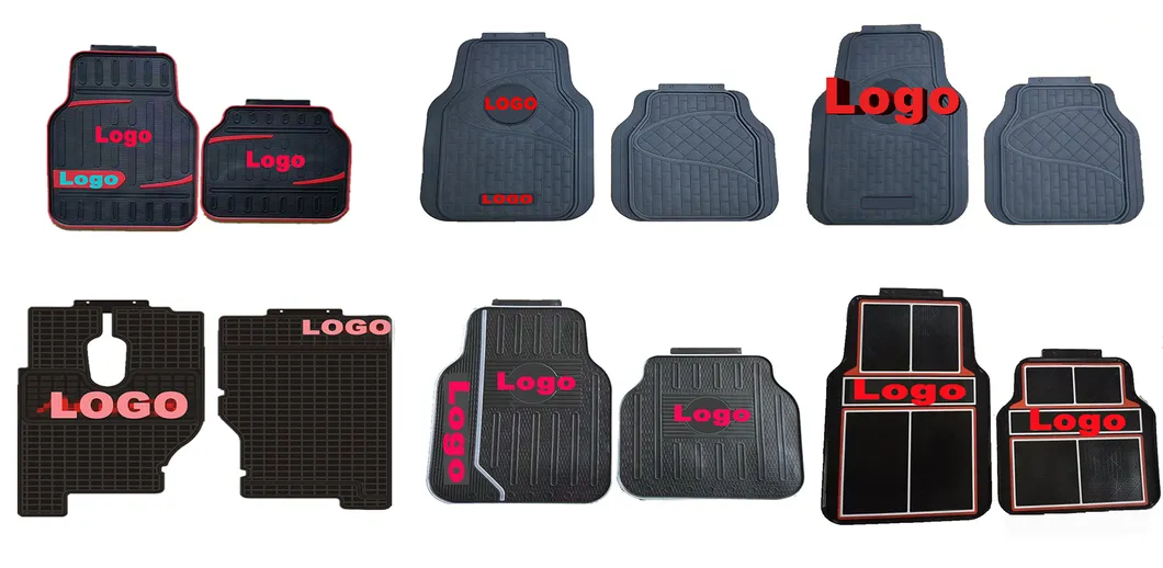 Accesorios Personalizados Alfombrilla de Piso de Goma y Látex