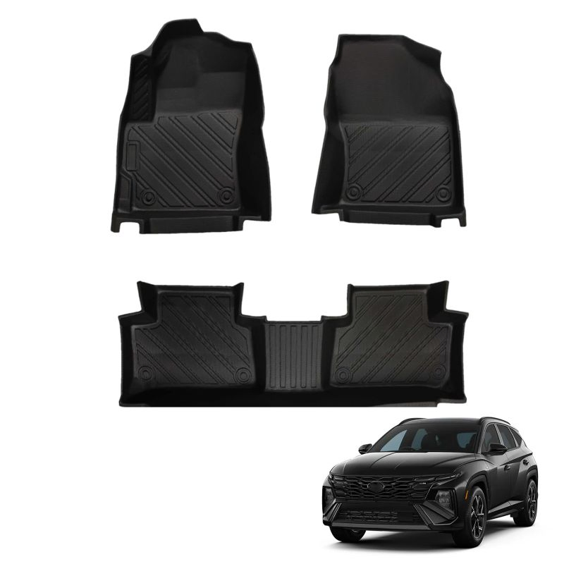 Alfombrillas de coche universales de cuero TPE a prueba de polvo de moda al por mayor para todos los modelos