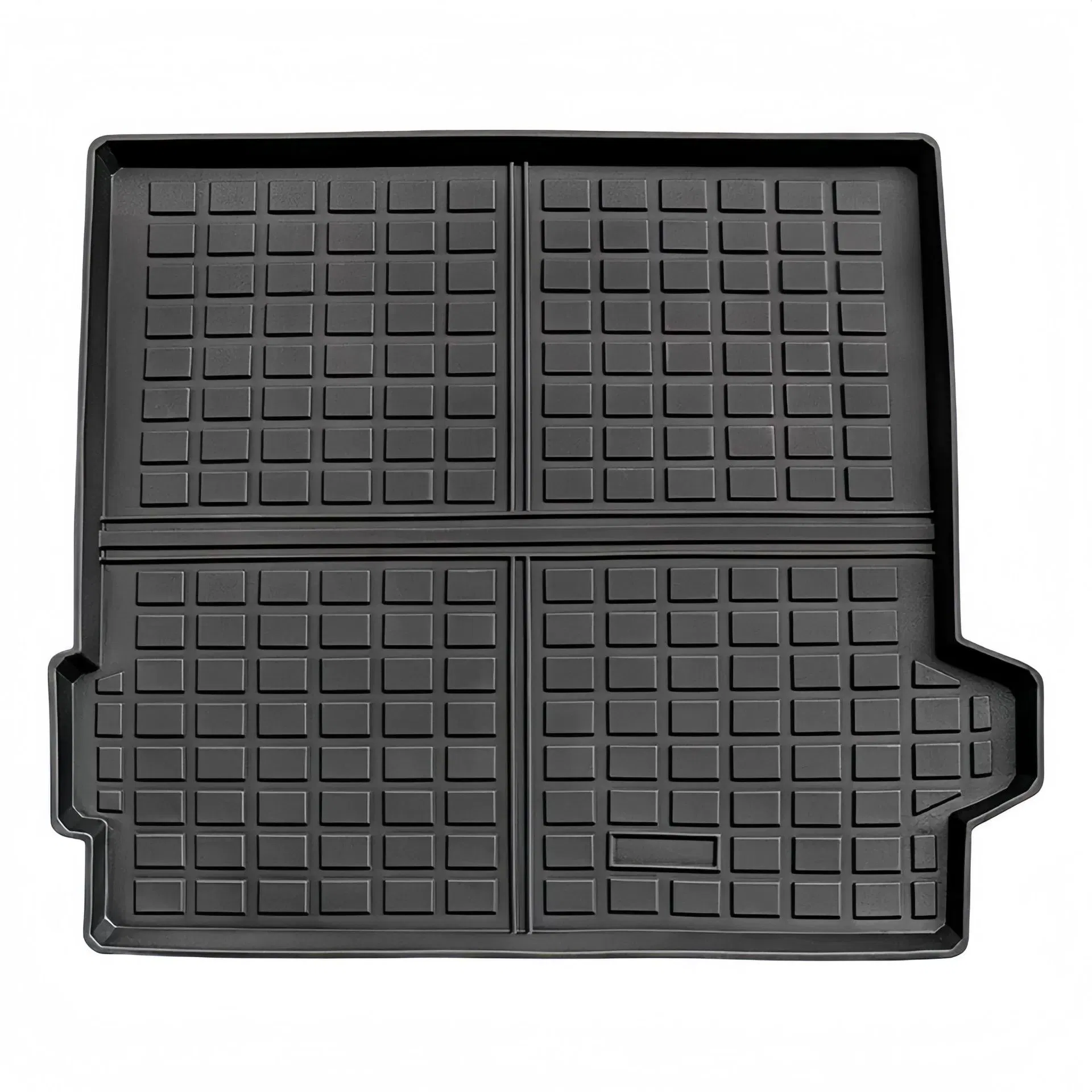 4/5 Alfombrillas de coche universales PCS TPE de doble capa, protección contra todas las condiciones climáticas, totalmente cubiertas y antideslizantes para Bbmmww