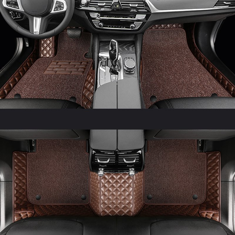 Productos Personalizados Alfombrilla de Piso Glc300 E300L C200 C260L E260L Alfombra de Coche de Cobertura Completa para el Piso Trasero