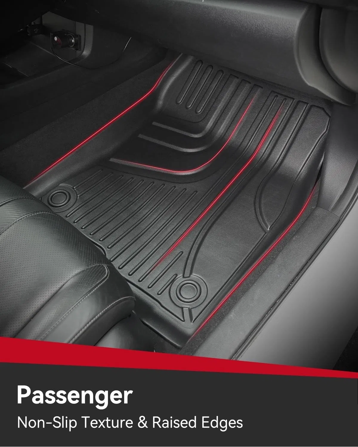 Alfombrilla de coche TPE universal antideslizante y sin olor para Honda Integra