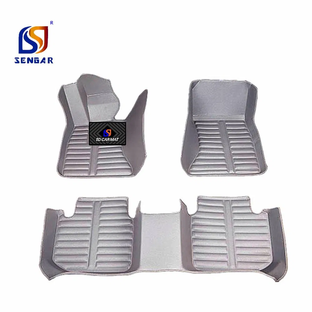Accesorios de coche Decoración interior Alfombrillas de lujo personalizadas para coche Alfombra interior impermeable para coche