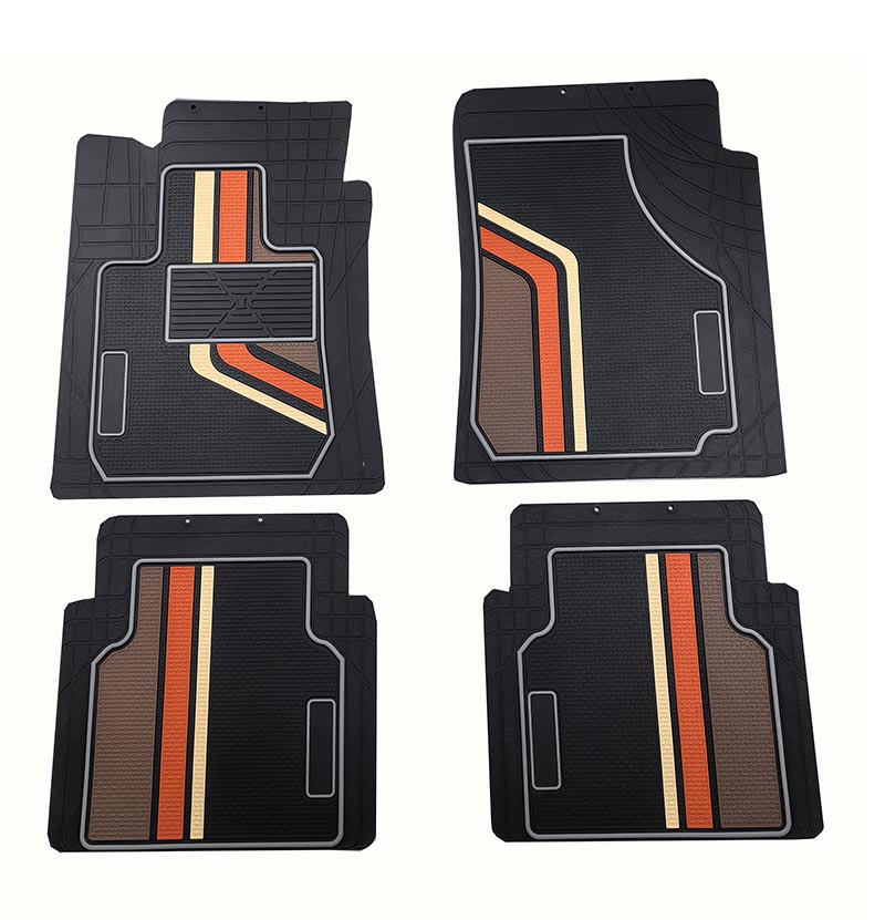 Alfombrillas de goma de látex de lujo para coches de 5 asientos y más