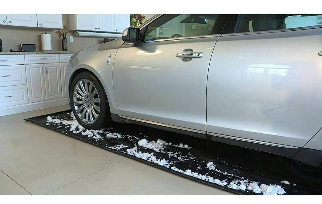 Absorción de nieve y agua