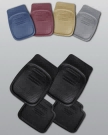 Mats de coche universales de PVC impermeables de piezas de cuero personalizadas 5D 3D 4