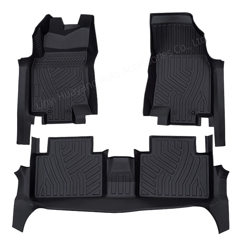 Alfombrillas de coche de PVC antideslizantes premium 6D para protección en todas las condiciones climáticas