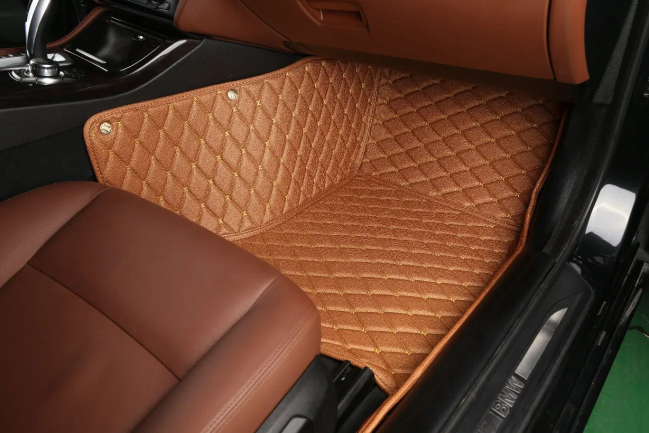 Ventas de fábrica Precio competitivo Alfombrillas de coche de mano 5D/6D/7D Antideslizantes Duraderas en uso Alfombrillas de suelo para coche Marca Sengar