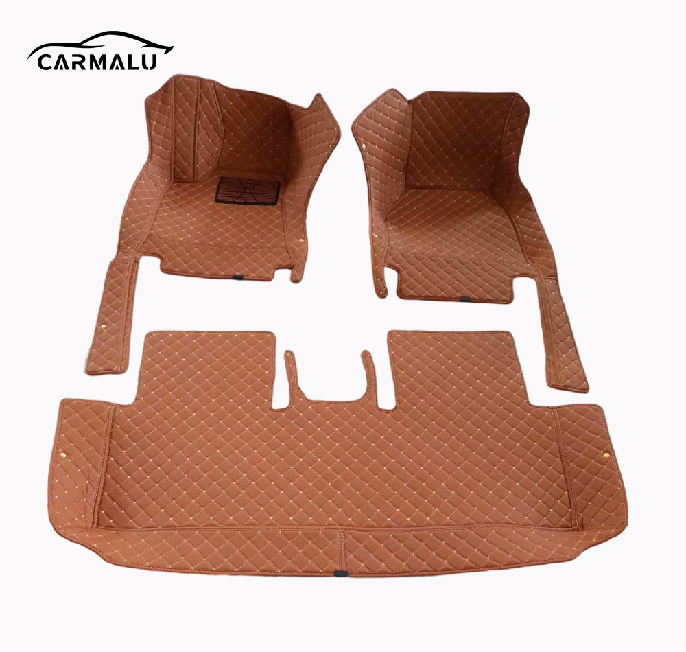 Mats de auto de lujo bordados personalizados premium para coches