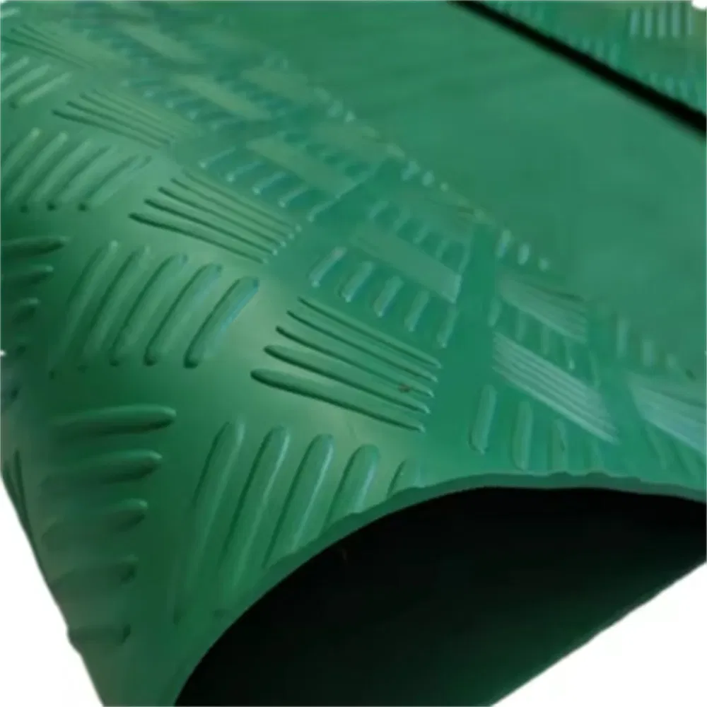 Hoja de goma antideslizante impermeable para taller de garaje