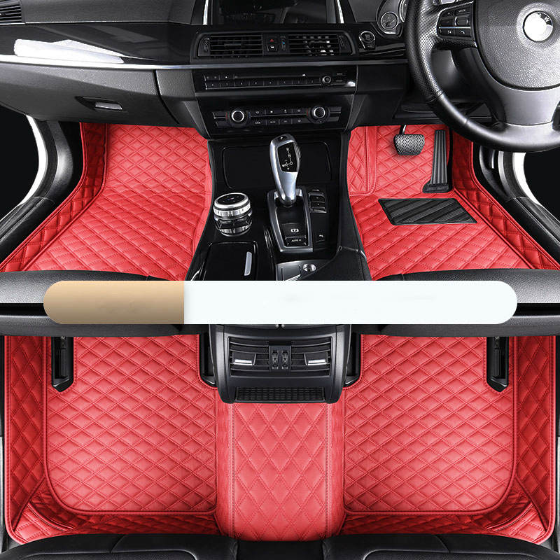 2025 Alfombrillas de Piso de Cuero TPE Personalizadas e Impermeables para Todas las Climas 7D 5D 3D para Toyota