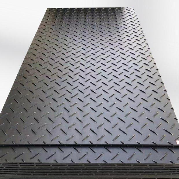 Mats de plástico para plataformas de perforación de petróleo HDPE, mats de suelo pesados, antideslizantes, duraderos, de UHMWPE, para protección del terreno en sitios de construcción de vehículos
