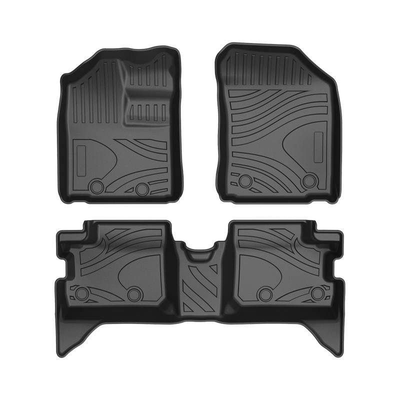 Alfombrillas de coche de lujo personalizadas y a la venta 3D 5D TPE impermeables para Toyota Wigo 2015-2019