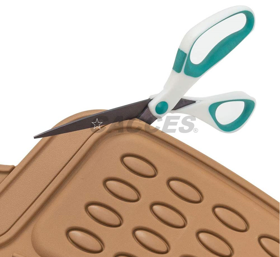 Cacces Originales 3 Pieza de Alfombrillas de Goma Pesadas para el Frente y el Reverso in-FM01p para Coche SUV Furgoneta y Camión, Negro - Protección de Suelo para Todas las Climas que se Ajusta a la Mayoría de los Vehículos