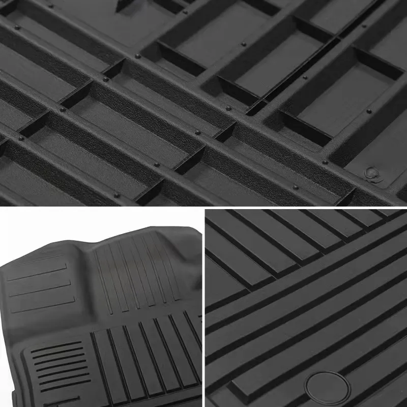 Logo Personalizado 3D TPE Antideslizante Impermeable 4X4 Alfombrilla para Puerta de Coche para Ford F150 F-150 2021