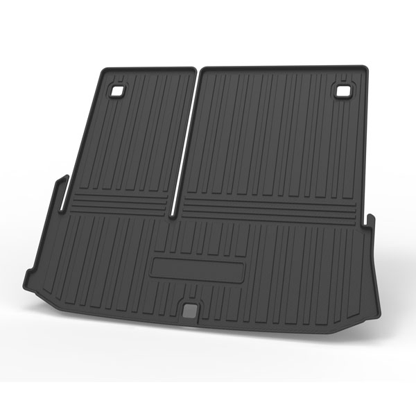 Funda de maletero de fibra de carbono impermeable para Toyota Highlander Kluger 2022
