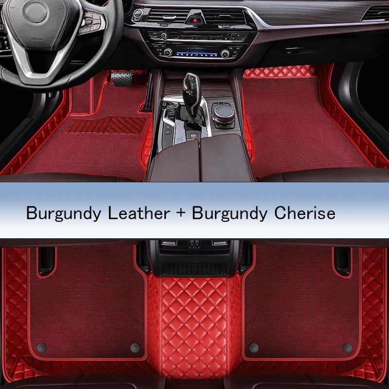 Alfombrillas de piso de cuero de lujo antideslizantes para BMW 7 Series F02 730I 2008 2009 2010 2011 2012 2013