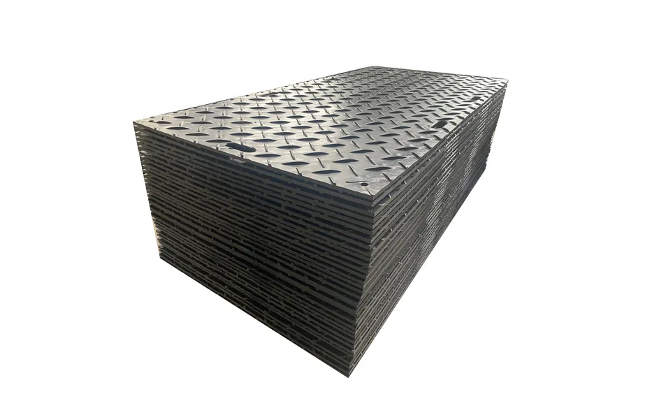 Alfombrilla de protección para suelos de alta capacidad de carga para camiones y tráfico de excavadoras