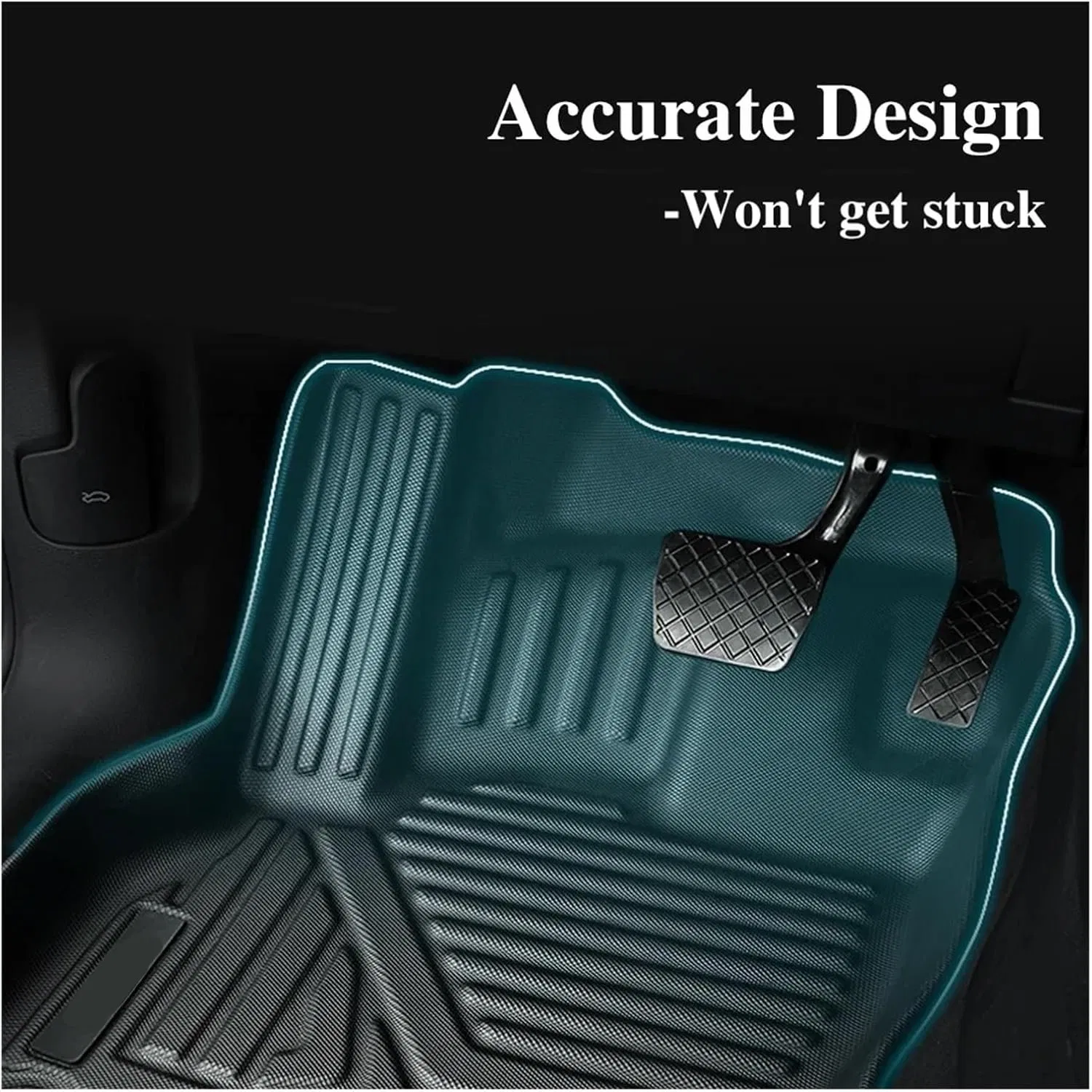 Alfombrillas de coche TPE de ajuste universal para Volkswagen Lavida Cross
