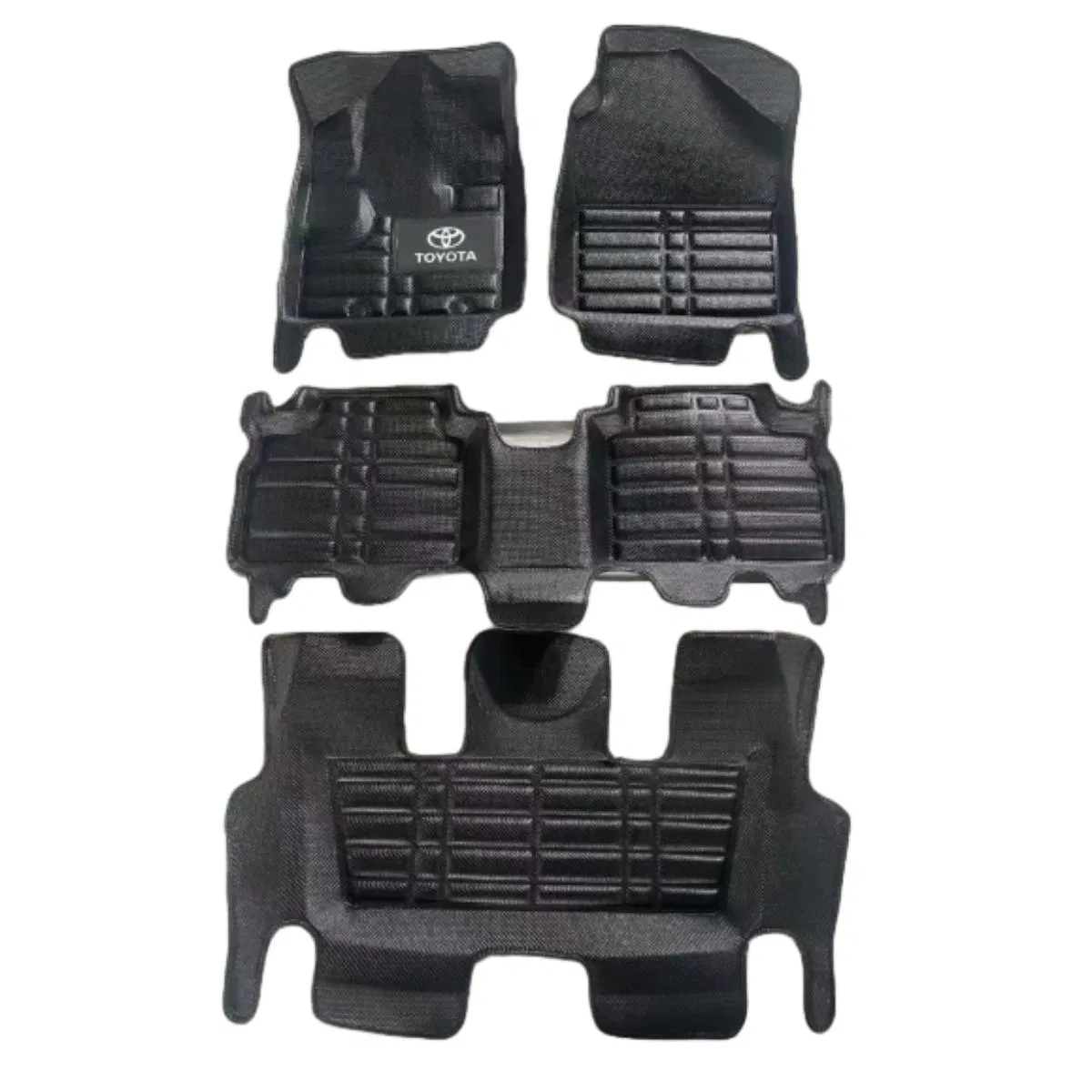 Mats de maletero de goma impermeables y duraderos para todas las estaciones, antideslizantes