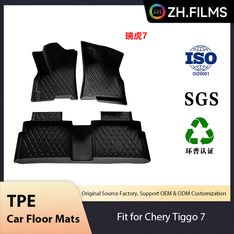 Alfombrillas de TPE personalizadas para automóviles, protectores de suelo para SUV y sedanes en todas las condiciones
