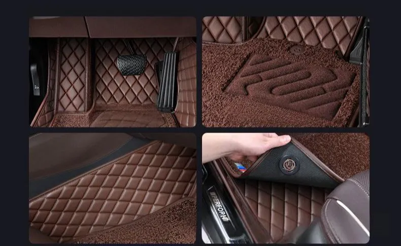Accesorios de automóviles, alfombra, fabricante de automóviles, accesorios de cuero, tapete de piso para automóviles de todos los modelos, decoración de automóviles