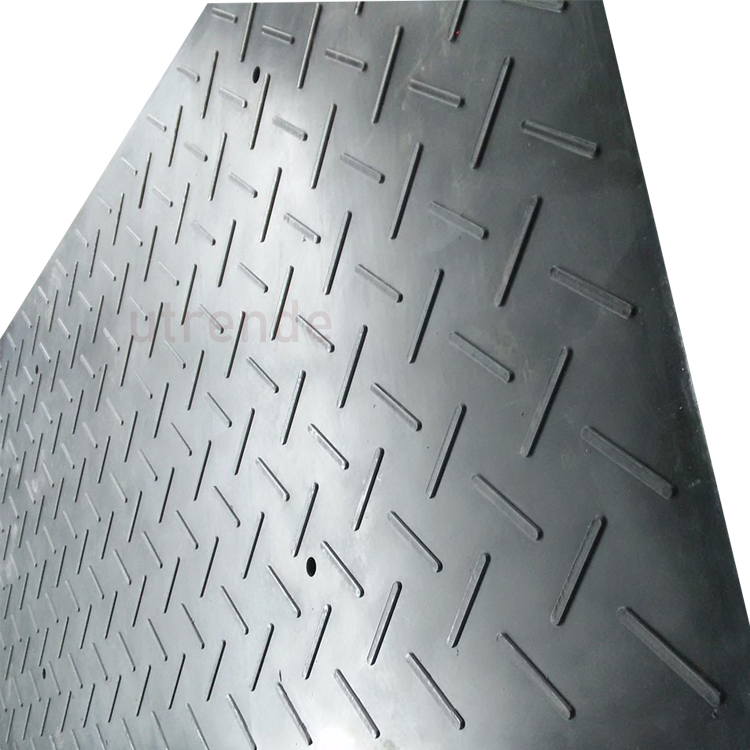 Matriz de protección para construcción de camiones de alta resistencia de HDPE para suelos blandos