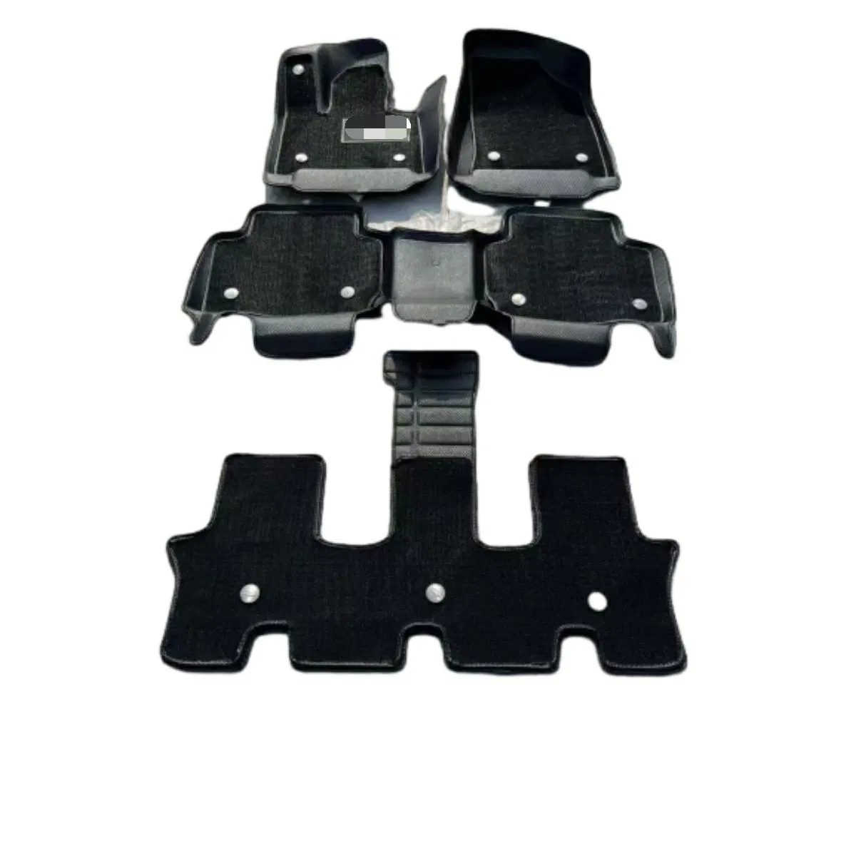 Alfombrillas de cuero de diamante premium 5D para Toyota Corolla