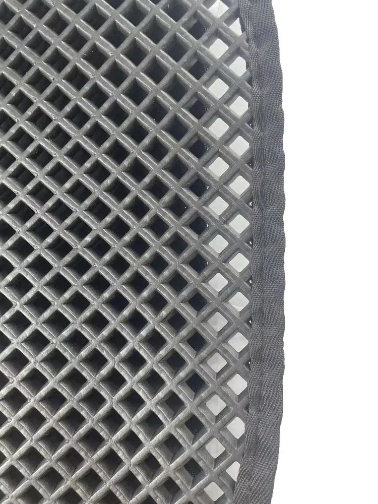 Suelo impermeable de alta calidad, venta caliente, fábrica, alfombra de diseño cuadrado perforada, hoja de EVA, tapete para automóvil al por mayor