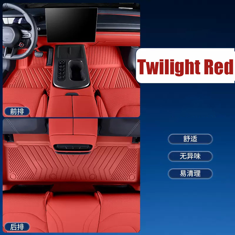 Alfombrilla de alta calidad de TPU antideslizante para todas las estaciones para una protección óptima del área de los pies Alfombrilla de coche TPU 3D 4D 5D