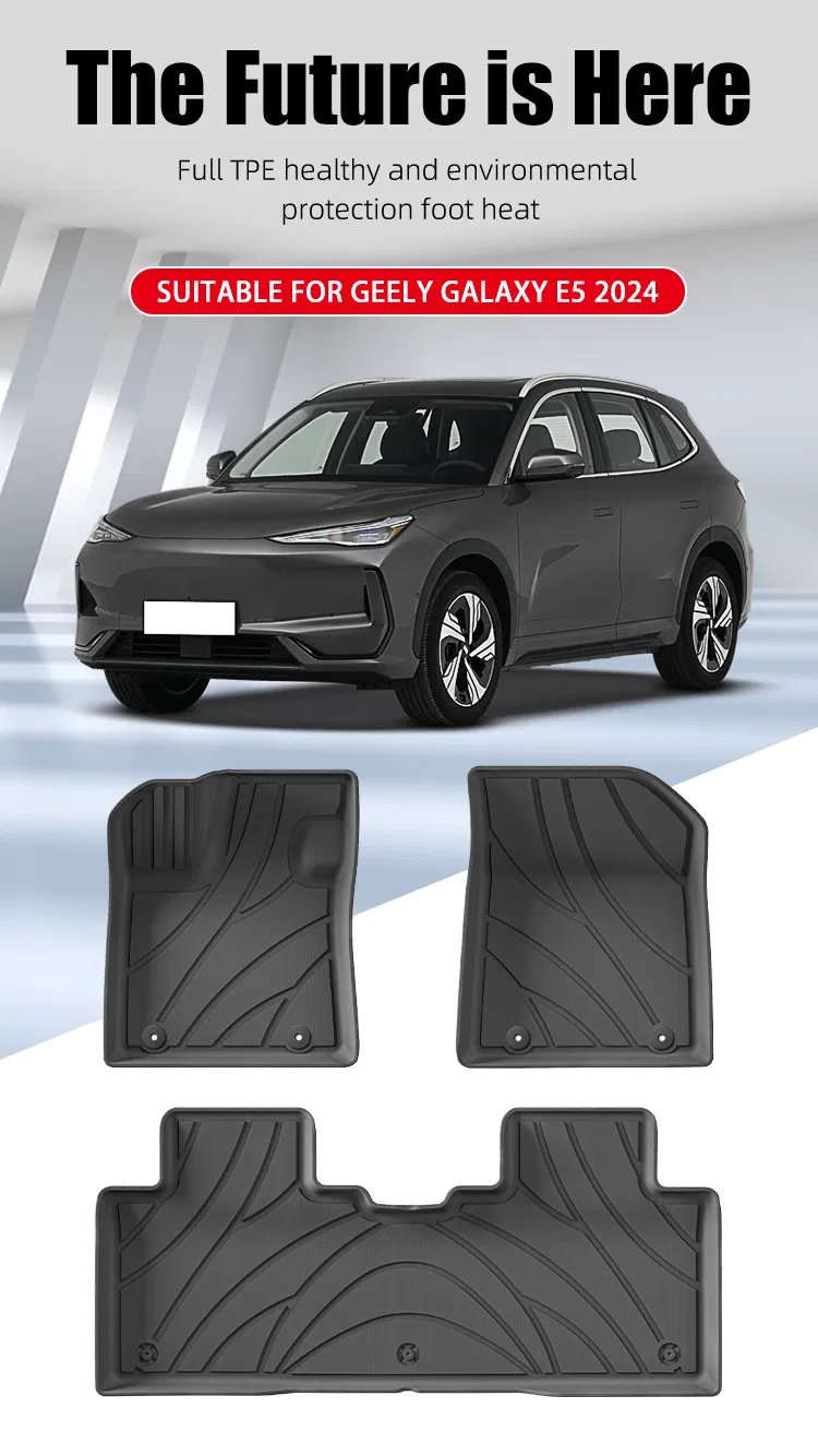 3D TPE 2024 Geely Galaxy E5 Alfombrilla de coche