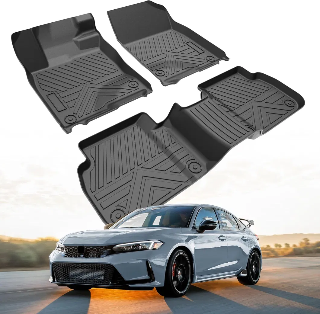Alfombrilla de coche TPE universal antideslizante y sin olor para Honda Integra