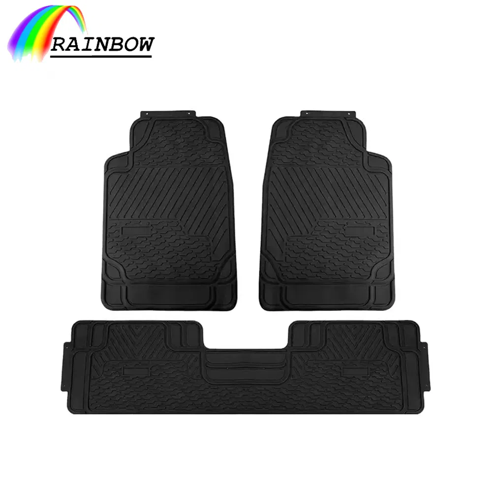 Gran calidad de piezas universales para vehículos, tapete de piso de PVC reutilizable, antideslizante, impermeable, control de polvo y resistente al desgaste