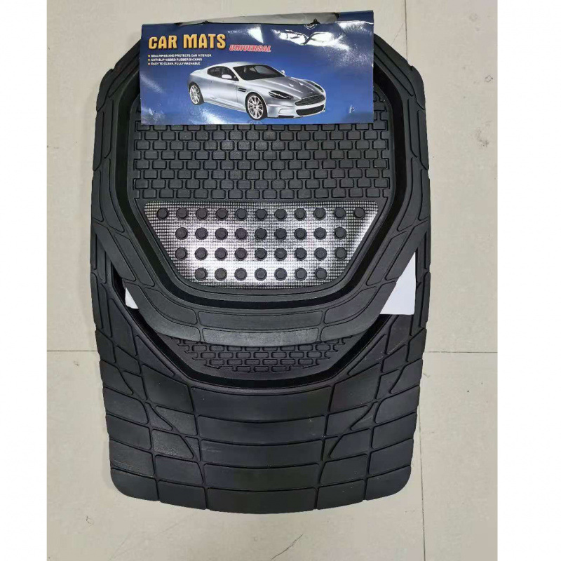 Alfombrilla de goma recortable para ajuste personalizado en el interior del automóvil