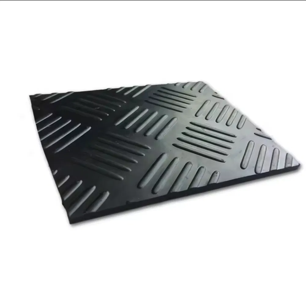 Hoja de goma antideslizante impermeable para taller de garaje/jaula para perros piso de goma para automóvil