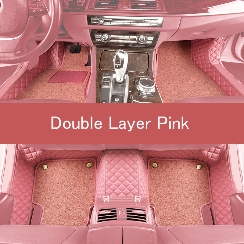 Accesorios de coche personalizados, alfombra especial, todo clima, impermeable, antideslizante, tapete de lujo de cuero para Nissan Patrol Y61