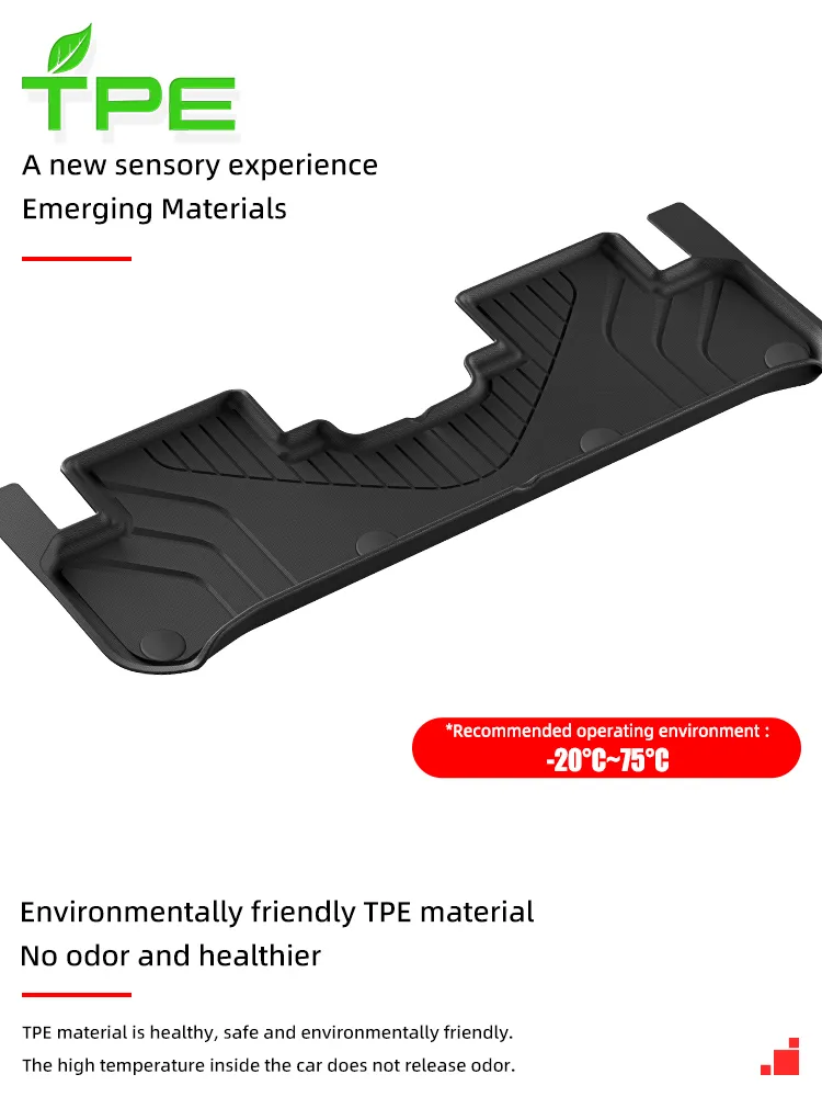 Alfombrilla de piso para Lixiang L8 2023 7D