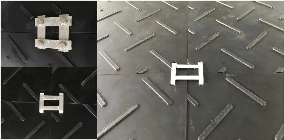 Mats de protección de suelo de polietileno anti-deslizante HDPE, pesados, para acceso de vehículos en sitios de construcción, duraderos, interconectables