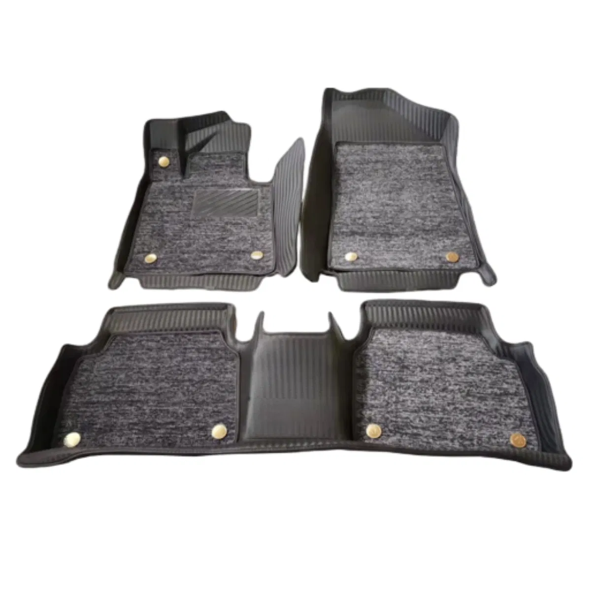 Alfombrillas de piso de PVC no deslizantes premium 5D para todos los vehículos