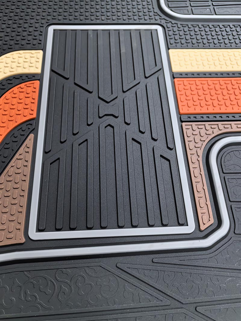 Alfombrillas de goma de látex de lujo para coches de 5 asientos y más