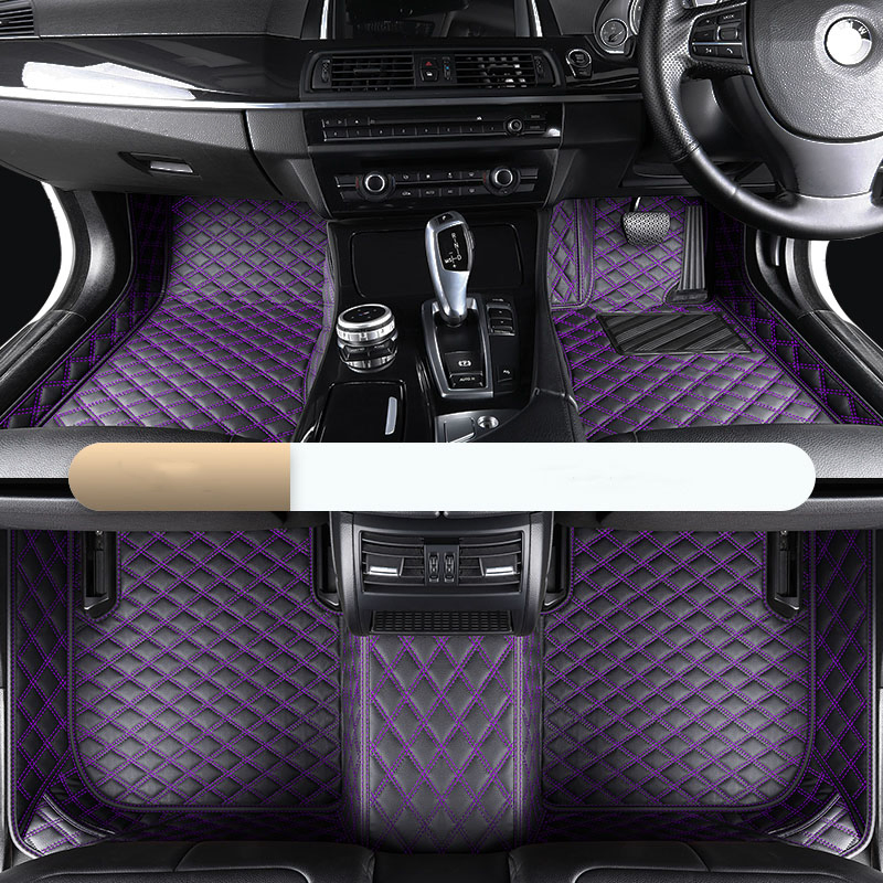2025 Alfombrillas de Piso de Cuero TPE Personalizadas e Impermeables para Todas las Climas 7D 5D 3D para Toyota