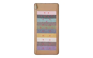 Manta de masaje térmico premium coreana de jade con tecnología de turmalina y fotones