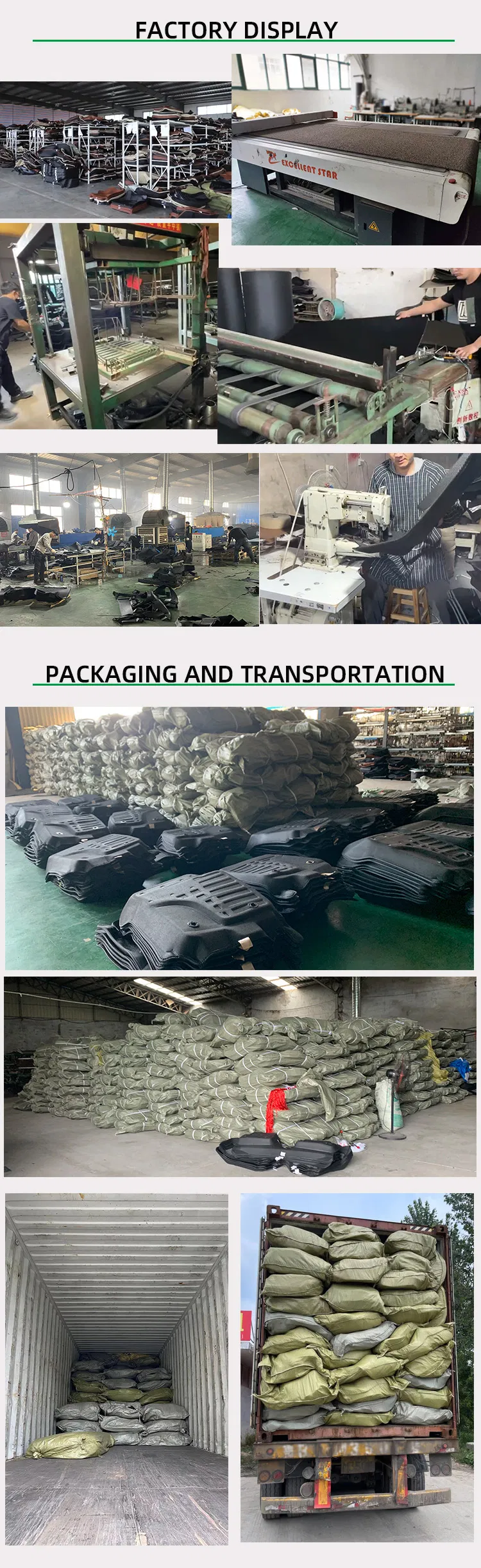 Alfombrillas para SUV, camiones y coches de lujo - Impermeables y con alta protección en los bordes