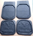 Mats de coche universales de PVC impermeables de piezas de cuero personalizadas 5D 3D 4