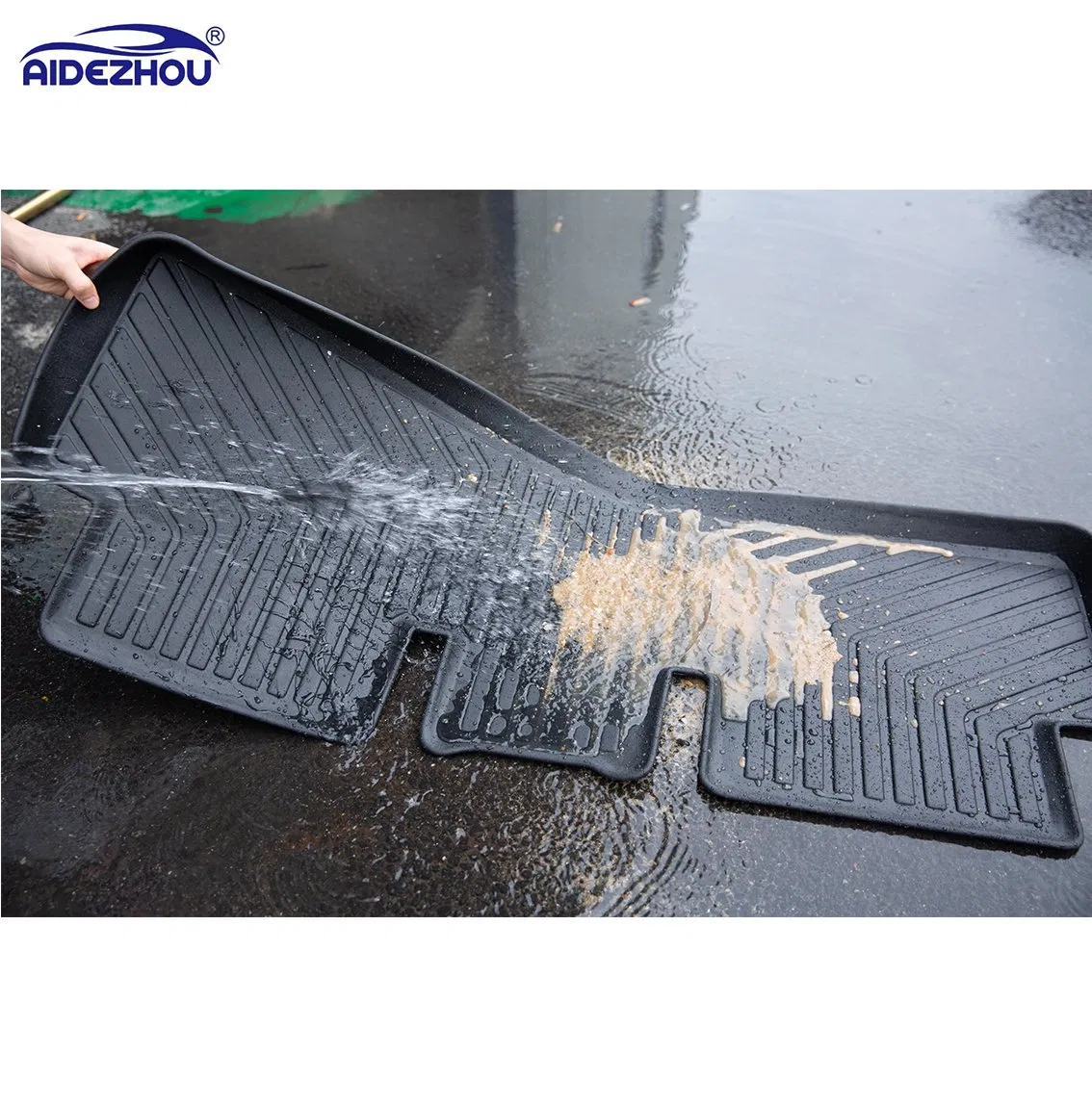 Nuevos fabricantes de llegada promueven la adaptación para alfombrillas de piso de coche TPV para Jeep Wrangler