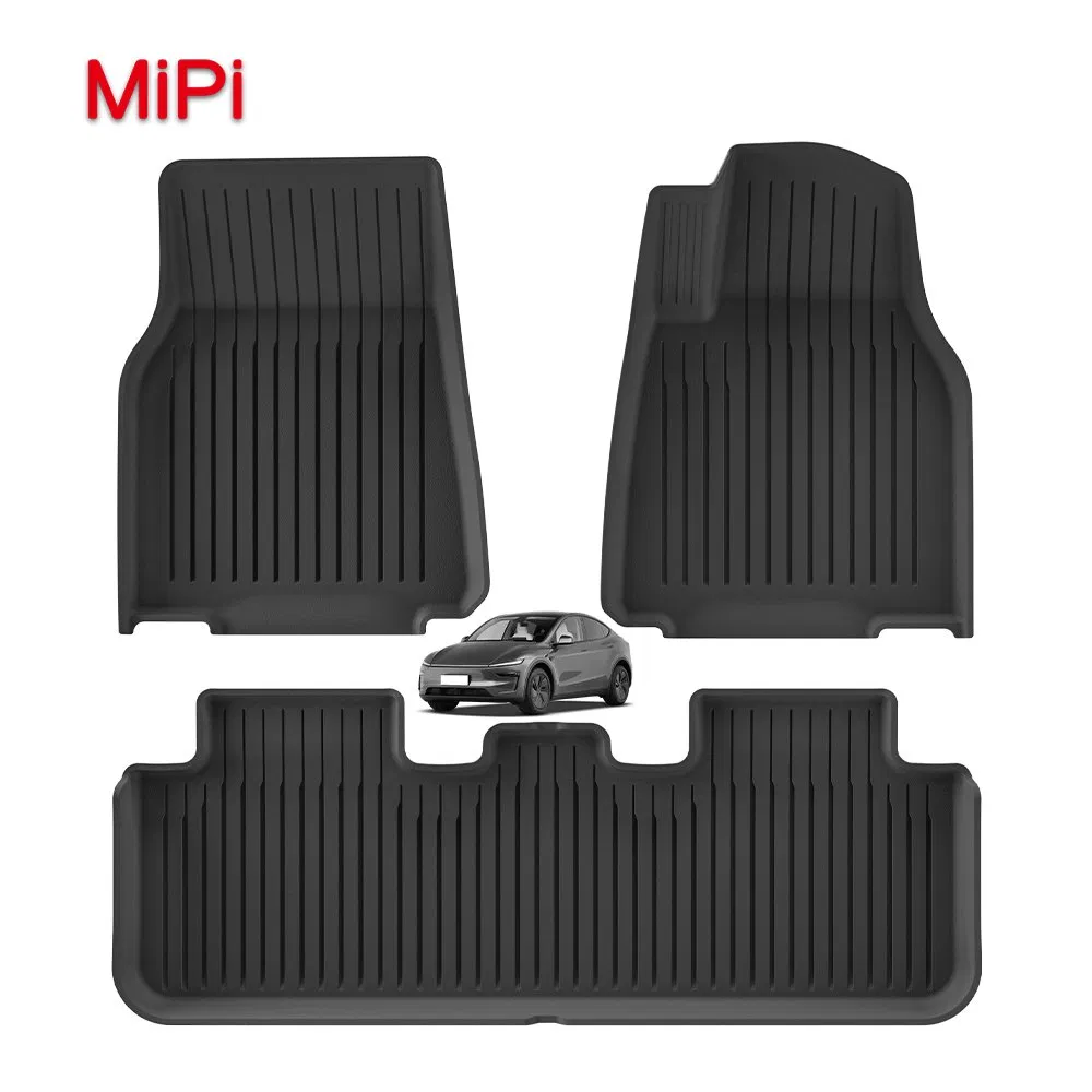 Nuevas Llegadas TPE 3D Alfombrilla de Coche Impermeable Alfombrilla de Suelo para Moldeo por Inyección Tesla Nueva Modelo Y Lanzamiento Serie 2025 Rhd